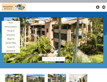 Tablet Screenshot of bermudavillasnoosa.com.au